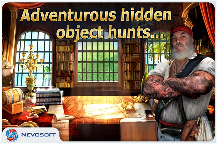 Pirate Adventures lite: hidden object game