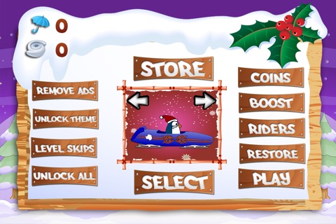 Ninja Snow Racer Free screenshot 3