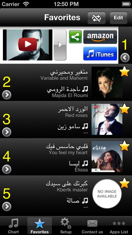 Arab Hits! - Get The Newest Arabic music charts!