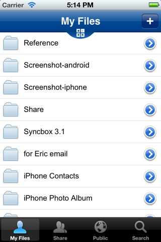 iSyncbox screenshot 2