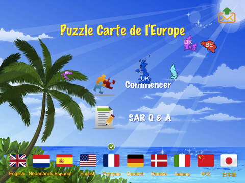 Screenshot #6 pour Puzzle Carte de l'Europe