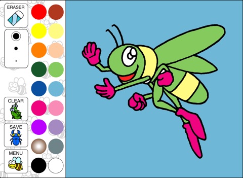 Insect Coloring for Kids ~Bugs in Wonderland~ screenshot 2