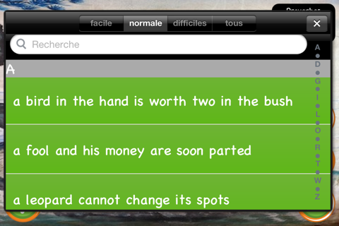 Proverbs English screenshot 2