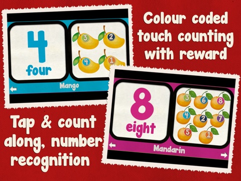 Toddler Counting 123 HD - Fruit Salad screenshot 2