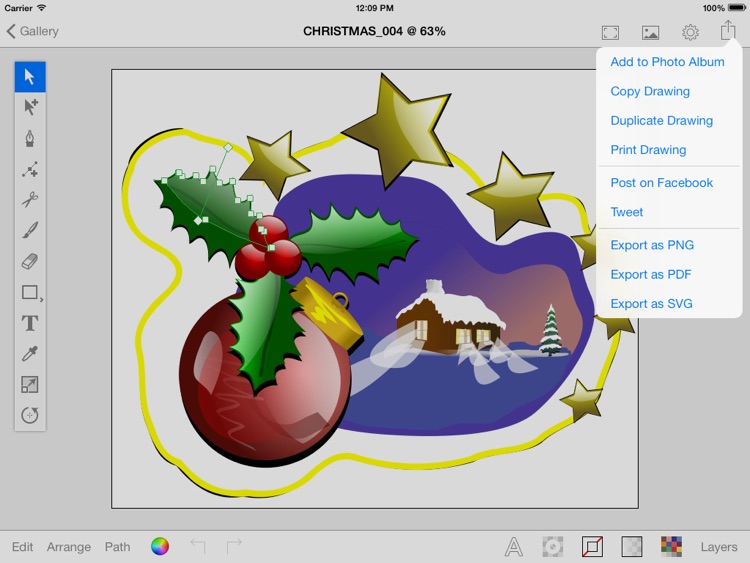 Vector Paint with DropBox sync screenshot-4