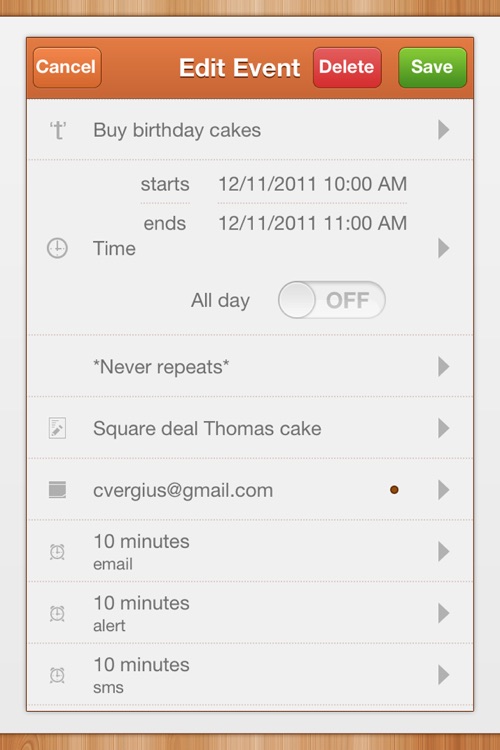 GoCal for Google Calendar™ with Synchronization screenshot-3