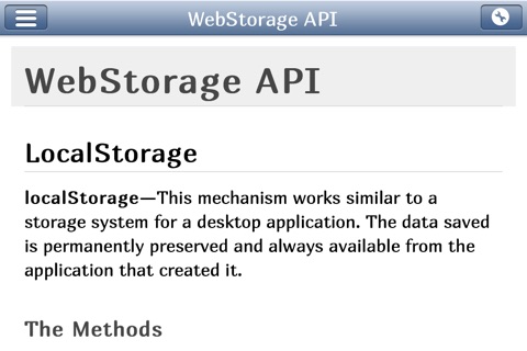 HTML5 API screenshot 3