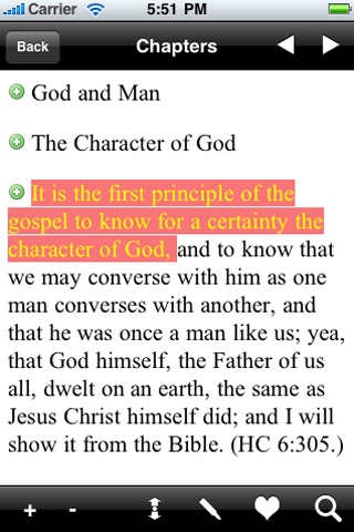 LDS Discourses & Teachings of Joseph Smith Jr. screenshot 2