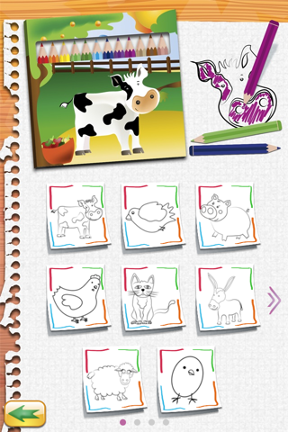 Draw and Colour: The Farm LITE screenshot 2