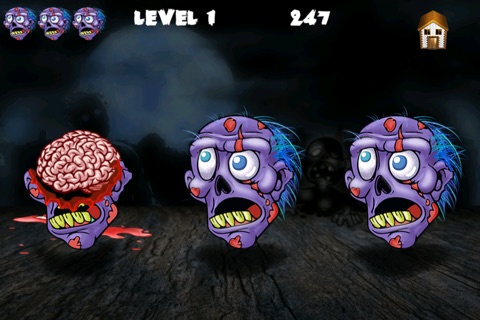 Zombie Brain Buster Pro - New shooting puzzle game screenshot 2