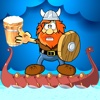 Angry Viking fighting for free beer - Free Edition