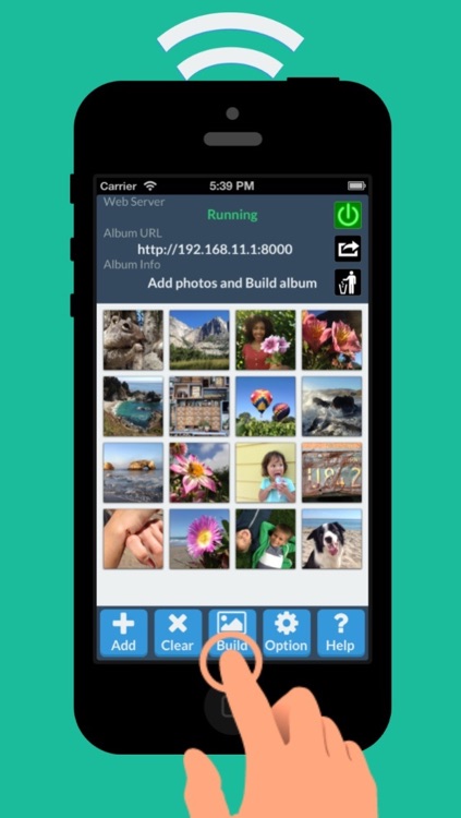 HTML5 Album - Responsive HTML5 Photo Album over Wi-Fi