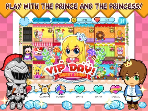 Princess Sweet Shop HD screenshot 2