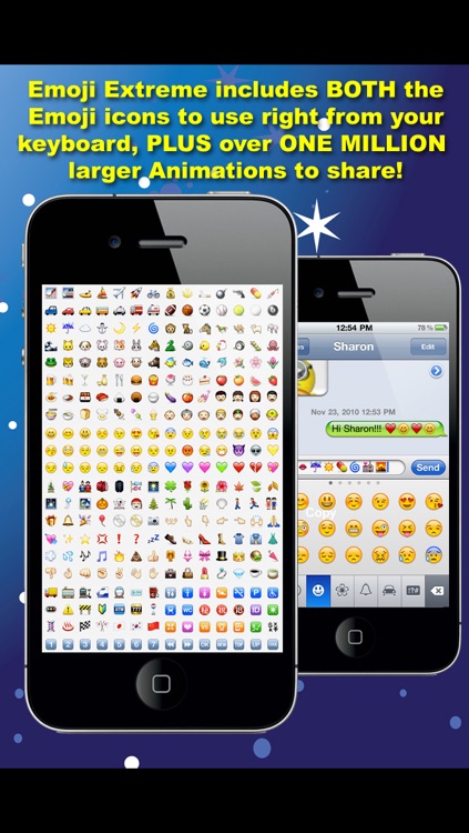 Emoji Plus! - ONE MILLION Bonus Emoticons, Smileys and Animations