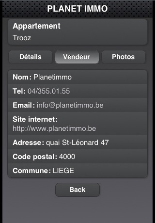 Planet  Immo screenshot 2
