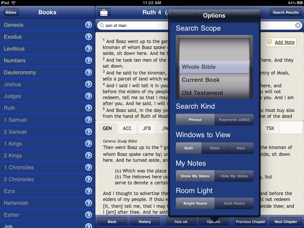 65 Bibles and Commentaries with Bible Study Tools screenshot 3