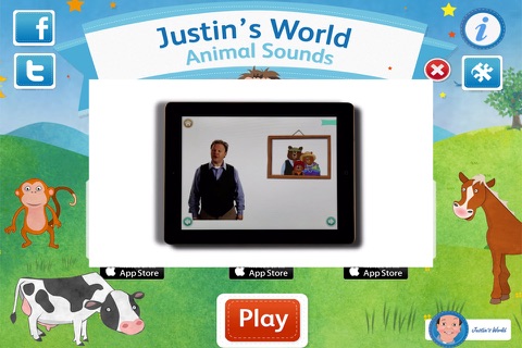 Justin's World - Animal Sounds screenshot 2