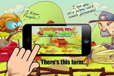 A Thanksgiving Day Farm War - Escape The Feast! screenshot 2