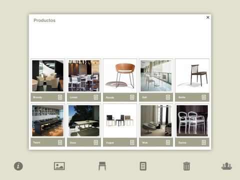 Andreu World Virtual Catalog screenshot 2