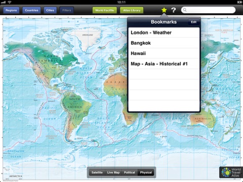World Travel Atlas – Free screenshot 2