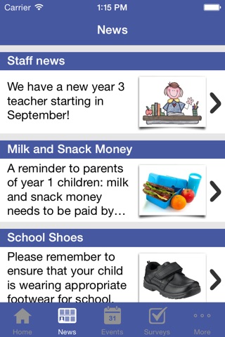 Hampton Vale Primary School screenshot 2