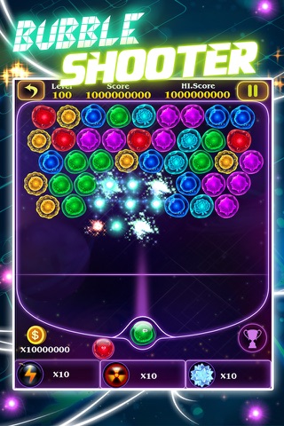 Bubble Shooter - Glow screenshot 3
