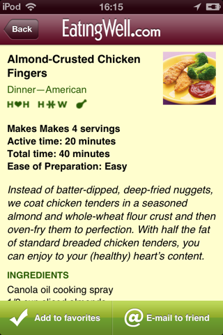 EatingWell Healthy in a Hurry screenshot 4