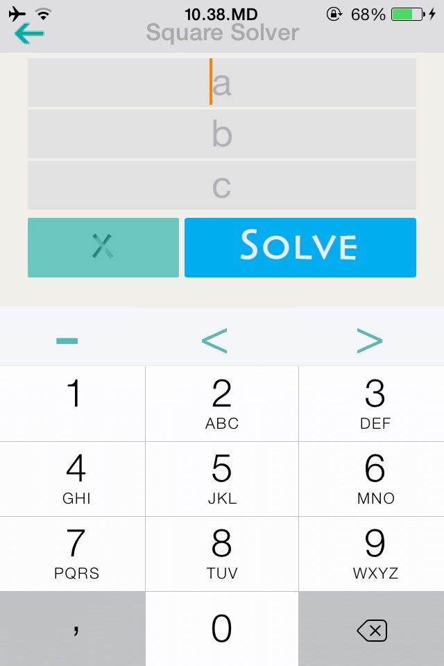 SquareSolver screenshot 2