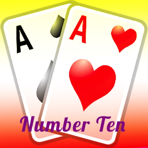 Classic Number Ten Card Game iOS App