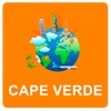 Cape Verde Off Vector Map - Vector World