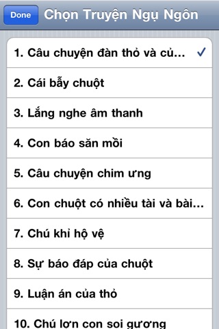 Ngụ Ngôn cho Nhà Quản Lý screenshot 3