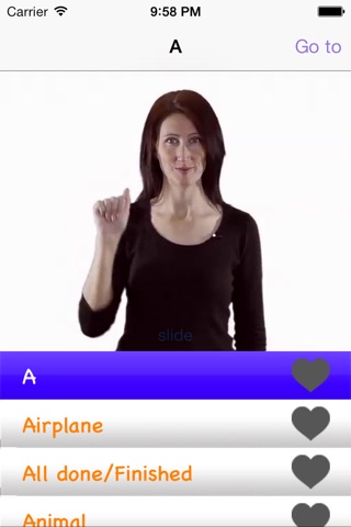 My Smart Hands Baby Sign Language Dictionary screenshot 2