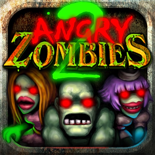 Angry Zombies 2 HD for iPad Icon