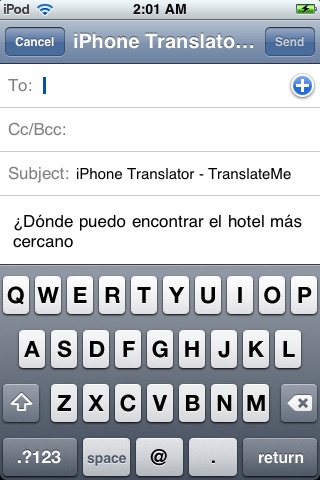 translateMe screenshot 2