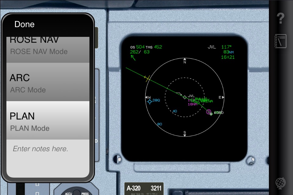 Aerosim Checkride A320 screenshot 3