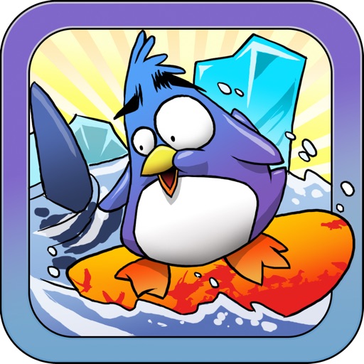 Extreme Penguin Surfing Adventure Crush Pro
