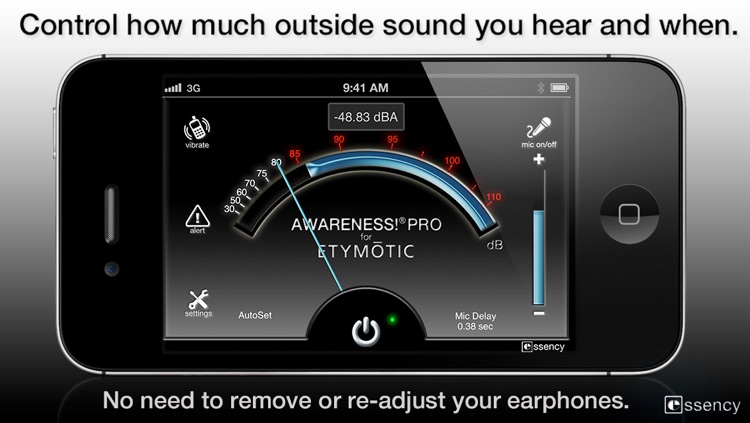 Awareness!® for Etymotic Pro screenshot-3