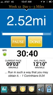 run for god 5k challenge iphone screenshot 2