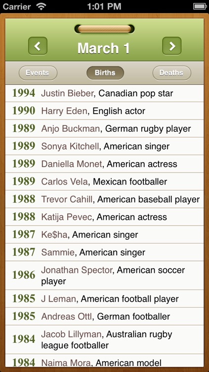 What happened on this day? Historical events and famous birthdays calendar screenshot-3