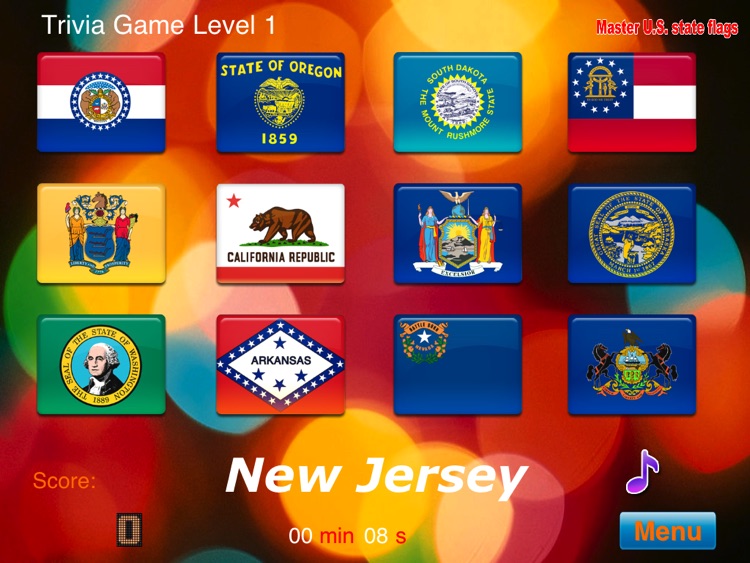 Master USA State Flags HD
