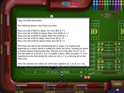 Craps HD screenshot 4