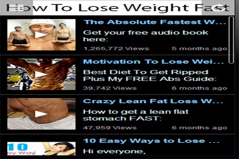 How To Lose Weight Fast - Learn How To Lose Weight Fast Now! screenshot 4