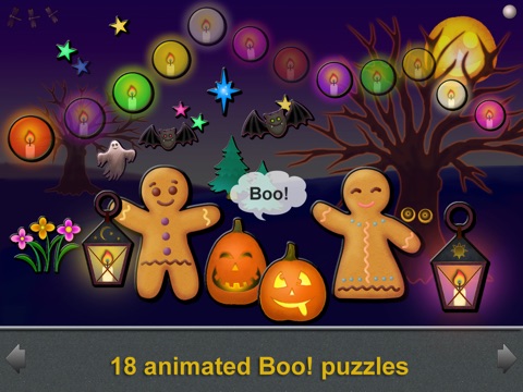 Animated Boo! Halloween Magic Shape Puzzles for Kids and SuperKids screenshot 4