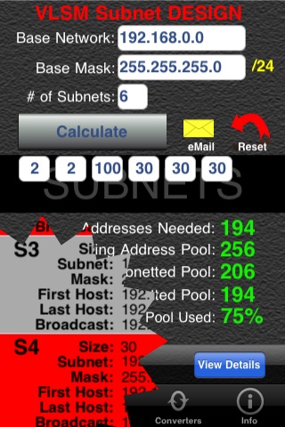 The Mask - IPv4 & IPv6 Calculator (The Internet Address Calculator) screenshot 4