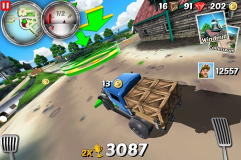 Parcel Panic 2 - Post Car Racing screenshot 4