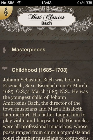 Best Classics: Bach screenshot 3