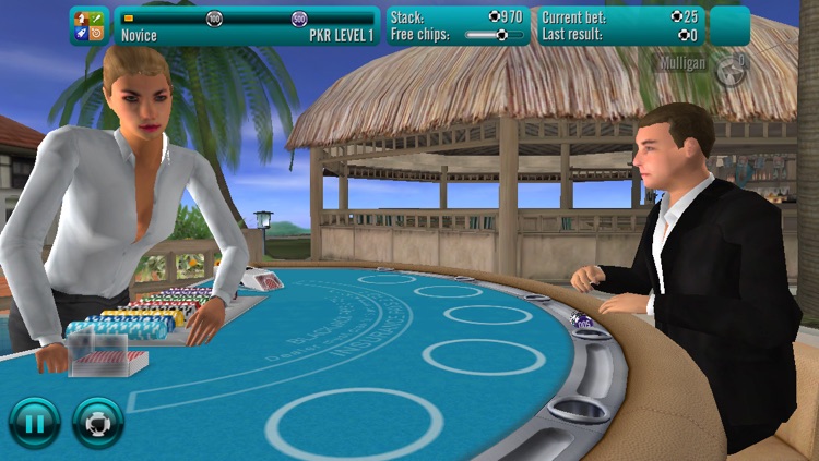 PKR Blackjack 3D screenshot-4