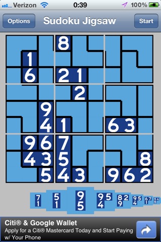Sudoku Jigsaw Daily free puzzle game screenshot 3