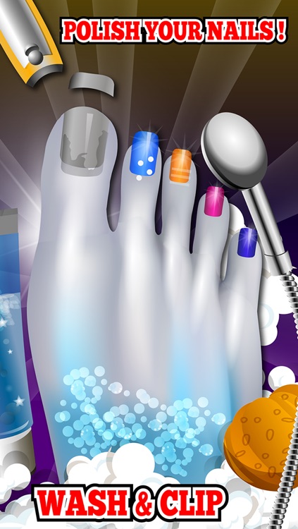 Celebrity Foot Spa - Monster Nail Design by "Fun Free Kids Games"