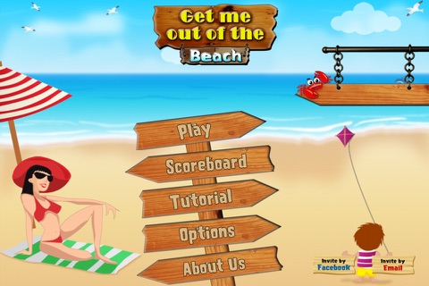 Get me out of the beach FREE , the hot summer traffic and puzzle game screenshot 2